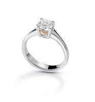 Anello Salvini Donna Battito in Oro bianco Diamante 0.20 Ct 20074772 - 20074772
